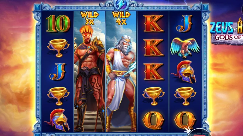 Fitur Simbol Wild Zeus vs Hades - Slot Demo ID